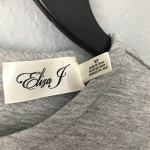 Eliza J Dresses - Eliza J Flounce Hem Sweatshirt Dress SZ 8P Eliza J Dresses - Eliza J Flounce Hem Sweatshirt Dress SZ 8P